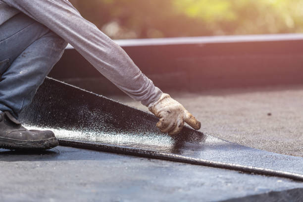 Professional Crawl Space Encapsulation technician working in Rochelle, VA